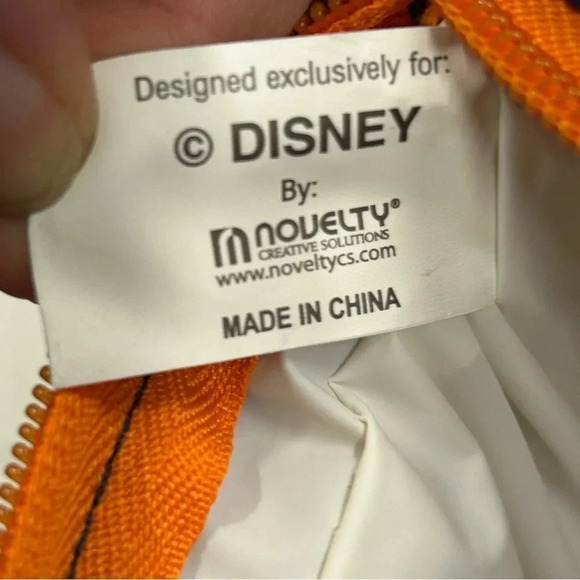 Disney Cruise Line Poly Peva Insulated Cooler Bag Navy and Cream EUC - Picture 8 of 10